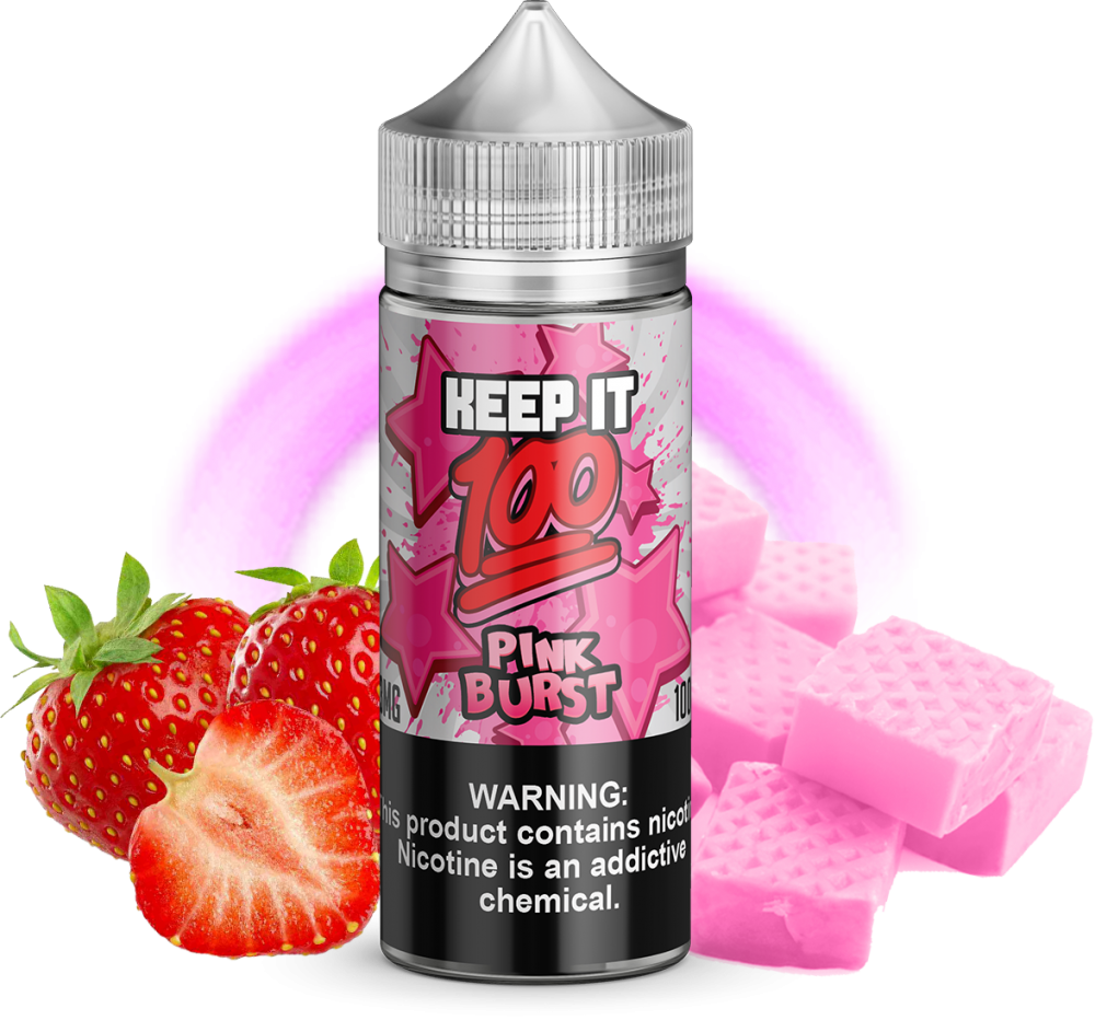 Pink Burst Keep It 100 E Liquid BIGVAPORPK
